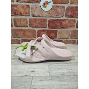 Crocs Kadee II Strappy Women's Size 9 Light Pink Sandals 206756-6PI NWT